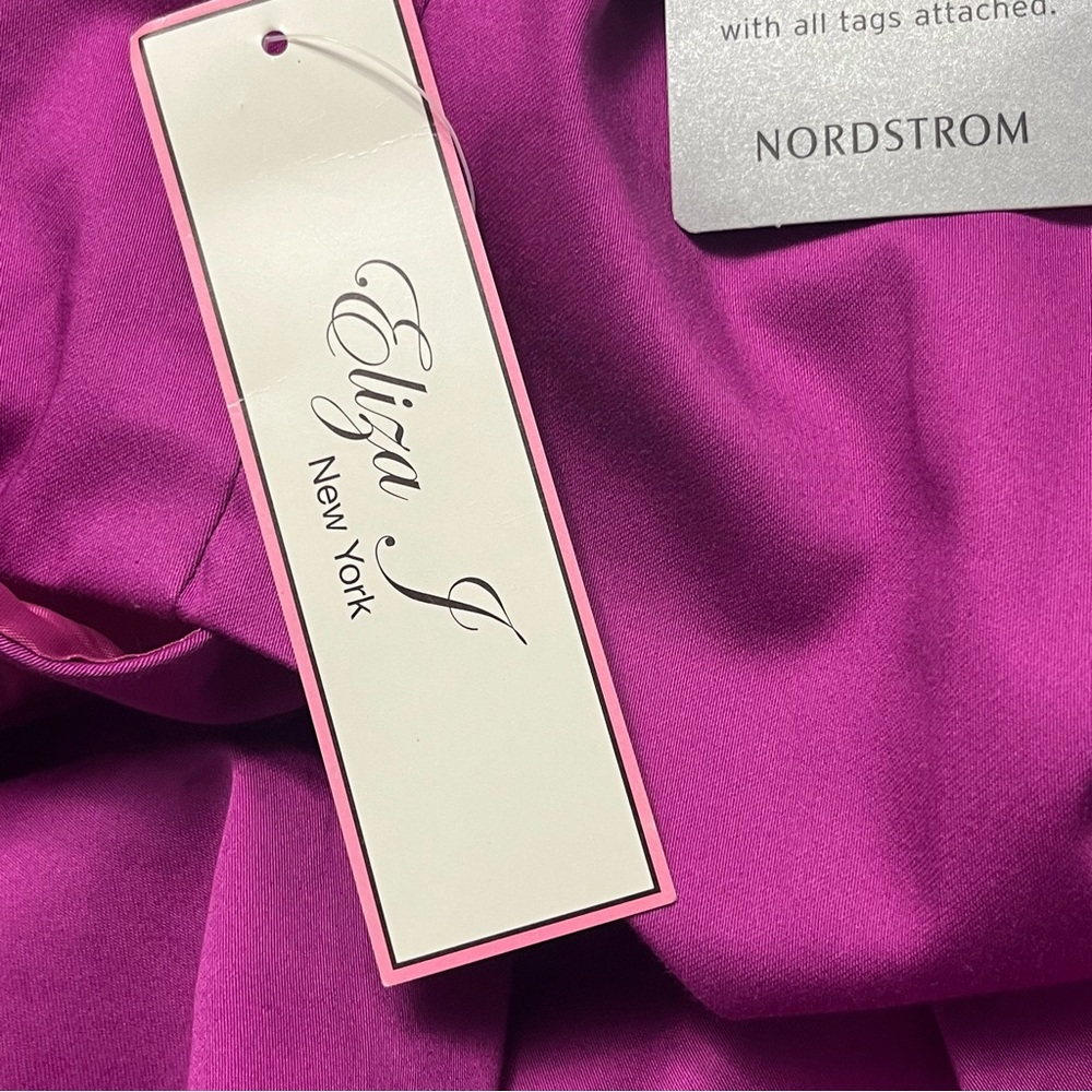 Eliza J Purple Midi Dress - Picture 9 of 11